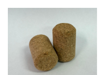 Detalle de tapones champagne